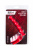 Насадка на пенис для двойного проникновения Black&Red by TOYFA, силикон, красная, 19,5 см арт. 901413-9