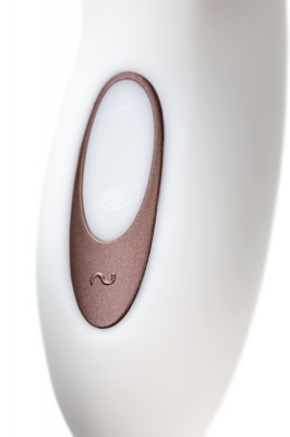 Вибратор Satisfyer Pro G-Spot Rabbit, с вакуум-волновым бесконтактным стимулятором, силикон, белый, 