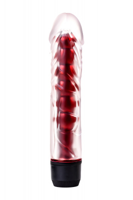 Вибратор TOYFA Trio Vibe, TPE, красный, 15,5см арт. 885110-9