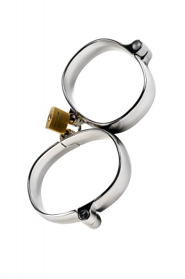 Наручники, TOYFA Metal, серебристые, 6,5Х8 см арт. 717115