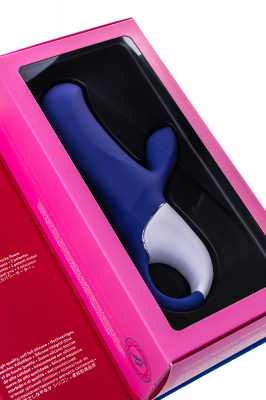 Нереалистичный вибратор Satisfyer Vibes Magic Bunny, силикон, фиолетовый, 17,7 см. арт. EE73-826-1017