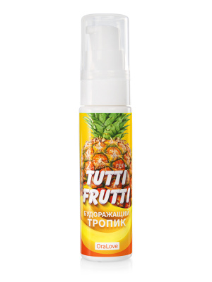 ГЕЛЬ "TUTTI-FRUTTI ТРОПИК" серии "OraLove" 30г  арт. LB-30004 арт. LB-30004