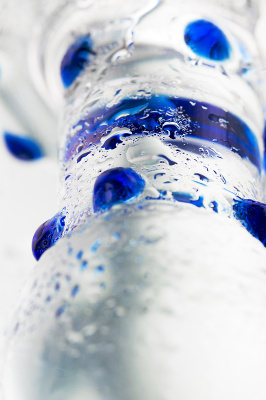 Анальная втулка Sexus Glass, стекло, прозрачная, 14 см, Ø 3,5 см арт. 912064