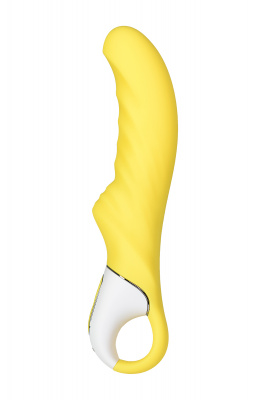 Нереалистичный вибратор Satisfyer Vibes Yummy Sunshine, силикон, желтый, 22,5 см. арт. EE73-879-1017