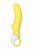 Нереалистичный вибратор Satisfyer Vibes Yummy Sunshine, силикон, желтый, 22,5 см. арт. EE73-879-1017