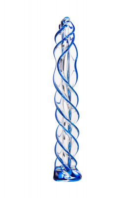 Нереалистичный фаллоимитатор Sexus Glass, стекло, прозрачный, 18,5 см арт. 912002