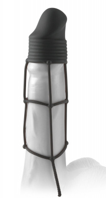 Насадка Fantasy X-tensions Silicone Performance Extension черная арт. PD 4137-23