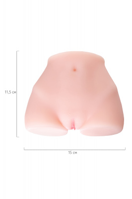 Мастурбатор реалистичный TOYFA Juicy Pussy Brigitte, TPE, телесный арт. 893035