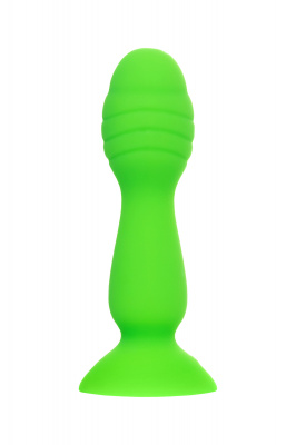 Анальная втулка A-Toys by TOYFA Terg, силикон, зеленый, 10 см арт. 761325