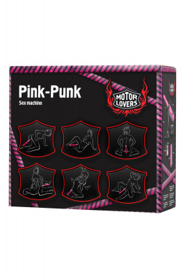 Секс-машина Pink-Punk, MotorLovers, ABS, розовый, 36 см арт. 456602