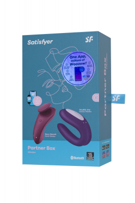 Набор вибраторов Satisfyer Box 1 Connect App (Double Joy + Sexy Secret) арт. J2018-98/1