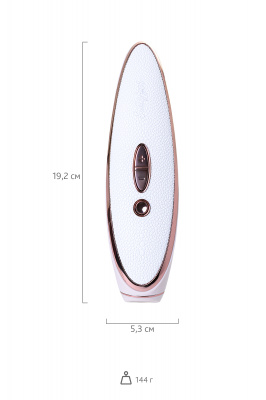 Вибратор Satisfyer Luxury Pret-a-porter, с вакуум-волновым бесконтактным стимулятором, силикон, белы арт. J2018-27-2