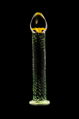 Нереалистичный фаллоимитатор Sexus Glass, стекло, прозрачный, 16,5 см арт. 912182