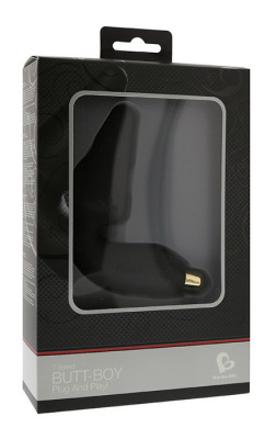 Вибростимулятор простаты черный Butt Boy 7-speed P-Spot vibrator Black арт. 320005
