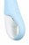 Нереалистичный вибратор Satisfyer Air Pump Vibrator 5, силикон, голубой,  см. арт. J2018-252