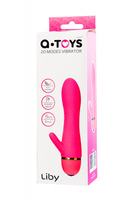 Стимулятор точки G TOYFA A-Toys, Силикон, Розовый, 15 см арт. 761024