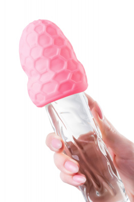 Мастурбатор A-Toys Flaff, TPE, розовый, 8см, Ø 2,9 см арт. 763012