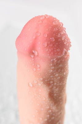 Реалистичный фаллоимитатор TOYFA RealStick Elite DILDO, TPR, телесный, 20 см арт. 982030-1