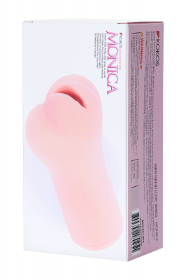 Мастурбатор реалистичный KOKOS Monica, TPR, телесный, 14.5 см арт. M04-001-04