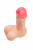 Реалистичный фаллоимитатор RealStick Nude Shaw, PVC, телесный, 17 см арт. 582020