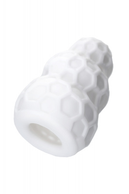 Мастурбатор A-Toys Flaff, TPE, белый, 8см, Ø 2,9 см арт. 763014