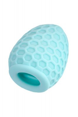 Мастурбатор A-Toys Pufl, бирюзовый, ТРЕ, 6 см Ø 2,7 см арт. 763016