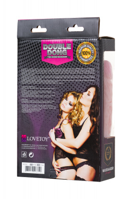 Двусторонний фаллоимитатор LoveToy LESBI TOUCH, 43 см арт. 57103