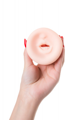 Насадка на помпу Sexus Men LITTLE MOUTH, TPE, телесный, 7,5 см арт. 709033