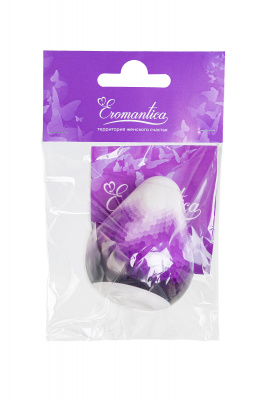 Мастурбатор нереалистичный Eromantica Velvet, TPE+ABS, белый арт. 212302/1