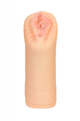 Мастурбатор реалистичный TOYFA Juicy Pussy Hot Bloom, вагина, TPR, телесный, 15 см арт. 893009