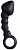 Фаллоимитатор с кольцом черный MENZSTUFF HEAD INVADER BLACK 9 см. арт. 20717