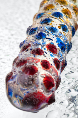 Нереалистичный фаллоимитатор Sexus Glass, стекло, прозрачный, 22,5 см арт. 912017