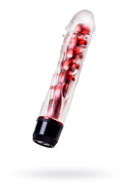 Вибратор TOYFA Trio Vibe, TPE, красный, 15,5см арт. 885110-9