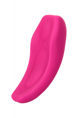 Клиторальный вибратор в трусики JOS FLIRTY, силикон, розовый, 9,3 см арт. 782022