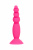 Анальная втулка A-Toys by TOYFA Hild, силикон, розовый, 11 см арт. 761324