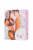 Клиторальный вибратор в трусики JOS FLIRTY, силикон, розовый, 9,3 см арт. 782022