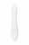 Вибратор Satisfyer Pro G-Spot Rabbit, с вакуум-волновым бесконтактным стимулятором, силикон, белый, 