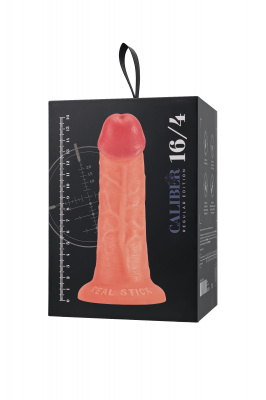 Фаллоимитатор реалистичный, RealStick CALIBER, 16 см, Ø4 арт. 983006
