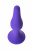 Анальная втулка TOYFA A-Toys, Силикон, Фиолетовый, 10,2 см арт. 761301