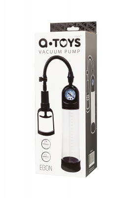 Помпа для пениса TOYFA A-Toys, силикон, прозрачный, 20 см арт. 768001-5