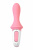 Нереалистичный вибратор Satisfyer Air Pump Booty 5, силикон, розовый, 15 см. арт. J2018-265