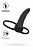 Насадка на пенис для двойного проникновения Black&Red by TOYFA , силикон, чёрный, 16,5 см арт. 901414-5