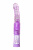Вибратор с клиторальным стимулятором TOYFA A-Toys  High-Tech fantasy, TPE, Фиолетовый, 22,5 см арт. 