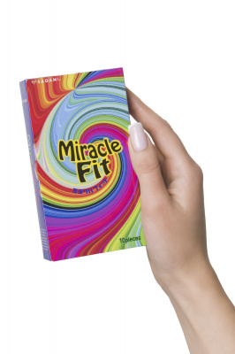 Презервативы Sagami, miracle fit, латекс, 18,5 см, 5,2 см, 10 шт. арт. 753/1