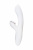 Вибратор Satisfyer Pro G-Spot Rabbit, с вакуум-волновым бесконтактным стимулятором, силикон, белый, 