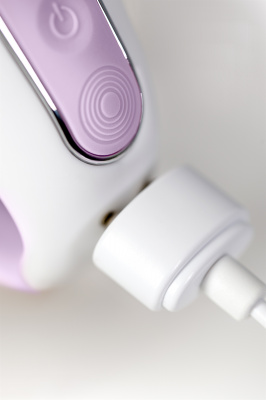 Нереалистичный вибратор Satisfyer Vibes Charming Smile, силикон, фиолетовый, 18,7 см. арт. EE73-827-1017