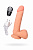 Вибратор с пультом ДУ TOYFA RealStick Elite Vibro, TPR, телесный, 10 режимов вибрации, 20 см арт. 987002