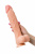 Реалистичный фаллоимитатор RealStick Nude Wilt, PVC, телесный, 29,5 см арт. 582016