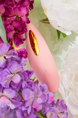 Вакуумный стимулятор Flovetta LILY, силикон, розовый, 13 см арт. 457717