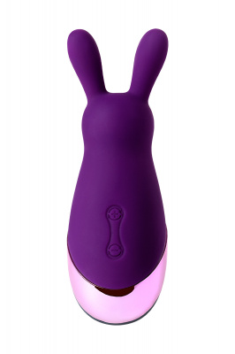 Стимулятор эрогенных зон Eromantica BUNNY, силикон, фиолетовый, 21,5 арт. 120301